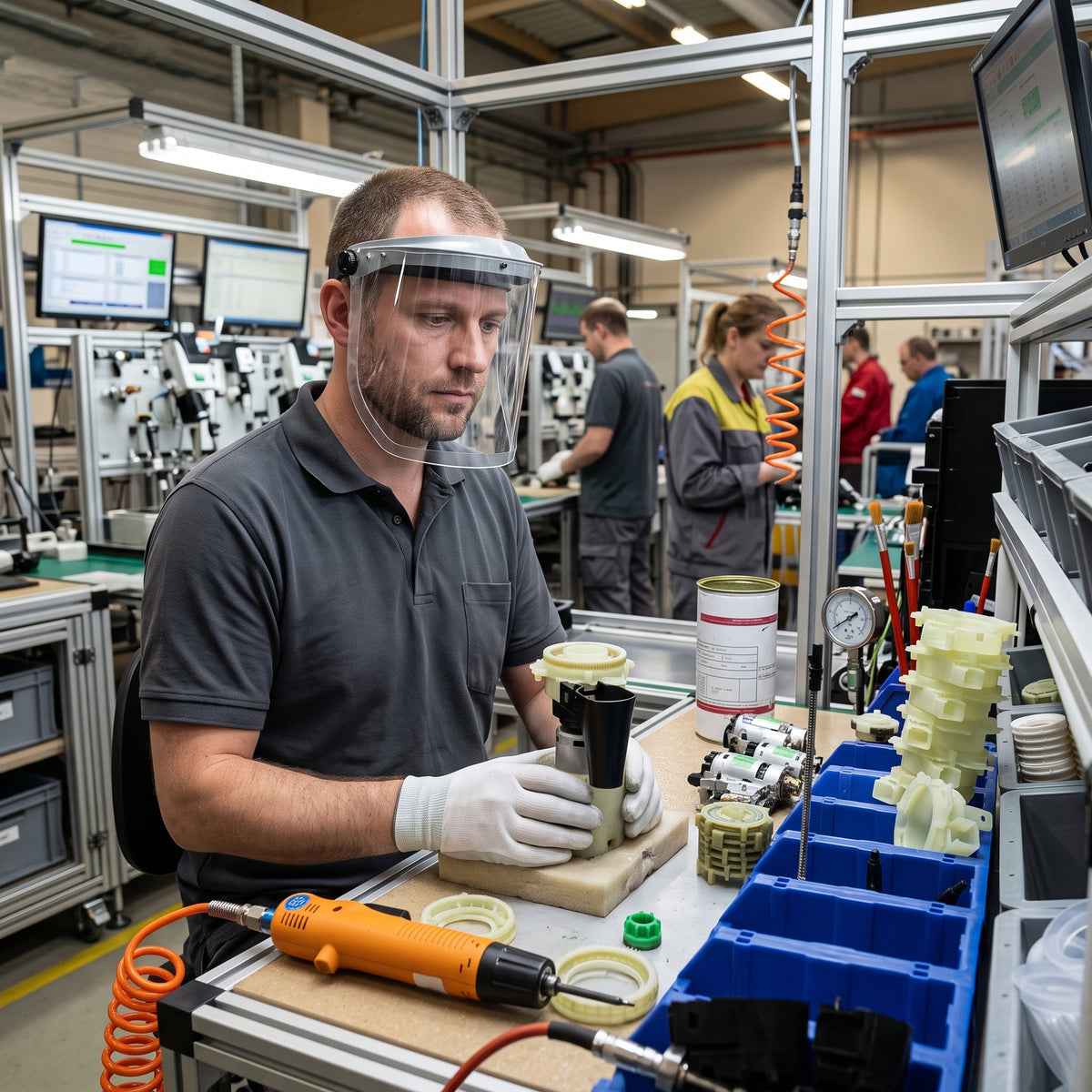 Quality assembly of the PURA NEO Pro on the production line